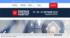 Desktop Screenshot of energie-habitat.be